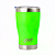 Copo Térmico com Tampa 473ml  aço inoxidável Oba Térmic Verde Neon - Imagem 1