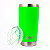 Copo Térmico com Tampa 591ml  aço inoxidável Oba Térmic Verde Neon - Imagem 2