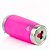 Copo Térmico com Tampa 591ml  aço inoxidável Oba Térmic Rosa Neon - Imagem 2
