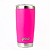 Copo Térmico com Tampa 591ml  aço inoxidável Oba Térmic Rosa Neon - Imagem 4
