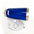 Copo Térmico com Tampa 591ml  aço inoxidável Oba Térmic Azul - Imagem 3
