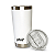 Copo Térmico com Tampa 591ml  aço inoxidável Oba Térmic Branco - Imagem 3