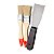 Kit Pinceis com Espatula Jogo Pintura Profissional - Imagem 6
