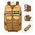 Mochila Tática Militar 50L com MOLLE e Patches Removíveis Bege - Imagem 6
