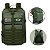 Mochila Tática Militar 50L com MOLLE e Patches Removíveis Verde Militar - Imagem 1