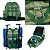 Mochila Tática Militar 50L com MOLLE e Patches Removíveis Verde Militar - Imagem 10