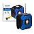 Trena Laser Digital 50m com visor LED e medição multifuncional Azul - Imagem 2