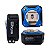 Trena Laser Digital 50m com visor LED e medição multifuncional Azul - Imagem 5