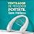 Ventilador Portátil com Bateria 2400mAh e 3 Modos de Ventilação | Branco - Imagem 8