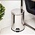 Lixeira de aço inox 5L com pedal, alça e balde removível - Imagem 10