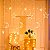 Cascata Led com Estrelas e Lua Decoração de Natal 220v - Imagem 8