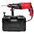 Martelete perfurador 127v com kit de acessórios e maleta - Imagem 2