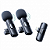 Kit 2 Microfones Lapela Wireless Lightning para iPhone e iPad - Imagem 1