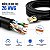 Cabo de Rede CAT8 RJ45 3 Metros 40Gbps Alta Velocidade para Internet e Games - Imagem 6