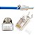 Kit 40 Conectores RJ45 Blindados Vazados CAT6 CAT6A CAT7 com Guias de Fios - Imagem 4