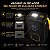 Bomba Compressor de Ar Portátil 150 PSI Digital com LED Recarregável - Imagem 8