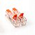Conector de Emenda Linear 2 Vias Conexão Rápida para Fios Kit com 100 Unidades - Imagem 4