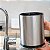 Porta Talheres Inox Giratório 360° com 3 Divisórias e Sistema de Drenagem - Imagem 3
