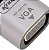 Adaptador Conversor USB Tipo-C para VGA Full HD 1080p Plug and Play - Imagem 7