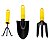 Kit de Jardinagem 3 Peças Antiderrapante Resistente - Imagem 5