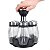 Kit Porta Temperos 6 Vidros com Base Giratória 100ml - Imagem 6