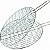 Grelha Dupla para Churrasco em Inox 31x31cm com Cabo de Madeira e Trava - Imagem 6