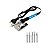 Ferro de Solda Ajustável Exbom 220V 15W a 60W com 5 Ponteiras e Suporte - Imagem 3