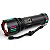 Lanterna LED Tática 20W 2000 Lúmens Recarregável USB com Zoom e 4 Baterias - Imagem 2
