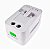Adaptador de Tomada Universal para Viagem com 2 USB Bivolt e Plugues Retráteis - Imagem 7
