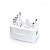 Adaptador de Tomada Universal para Viagem com 2 USB Bivolt e Plugues Retráteis - Imagem 8