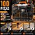 Jogo de Brocas e Bits 100 Peças para Madeira Metal Alvenaria com Maleta Completa - Imagem 3