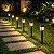 Kit 6 Luminárias Solares Led para Jardim com Espeto Luz Branco Quente Automática - Imagem 3