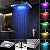 Ducha Quadrada 6 Polegadas com LED Colorido para Banheiro Conexão 1/2 - Imagem 3