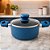 Panela Cerâmica Antiaderente 18cm com Tampa Indução Max Chef Blue Azul - Imagem 2