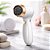 Esfoliador Elétrico para Pés Recarregável USB Portátil Branco e Dourado - Imagem 1