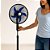 Ventilador de Pedestal Premium 60W 220V 50cm 3 Velocidades Startools - Imagem 5