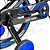 Bicicleta Infantil Aro 16 Pro Aventura Azul com Rodinhas Unitoys - Imagem 4