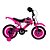 Bicicleta Infantil Moto Cross Aro 16 Rosa com Rodinhas rosa - Imagem 1