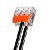 Kit 100 Conectores de Emenda Rápida 3 Vias Transparente 32A 400V - Imagem 7