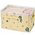 Organizador de Edredom Cobertor com Visor 60x40x30cm - Bege - Imagem 1