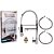 Torneira Gourmet Monocomando com Ducha Extensível 51,5cm Inox - Imagem 1