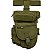 Bolsa Tática de Perna Oxford 800D Resistente à Água Verde - Imagem 1