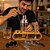 Kit Bartender com Coqueteleira 12 Peças e Suporte de Bambu para Drinks - Imagem 3