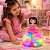 Princesa Dançante Bate e Volta com Luz Som e Música Rosa - Imagem 2