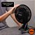 Ventilador de Mesa Portátil 220V 25W com Oscilação e 2 Velocidades - Imagem 3