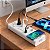 Filtro de Linha 2500W com 3 USB 3 Tipo C Wireless e Cabo 2 Metros - Imagem 7