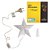 Estrela Ponteira para Árvore de Natal com Led Colorido 127V 15cm - Imagem 1