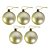 Kit 40 Enfeites de Natal com Bolas Estrela e Pérolas Dourado e Rose - Imagem 2