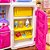 Cozinha Infantil com Panelas Potes e Mini Alimentos Rosa e Branco - Imagem 4