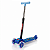 Patinete Infantil 3 Rodas com Luz Led Guidão Ajustável Azul - Imagem 1